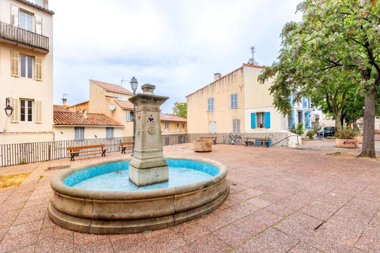 Coquet Appartement Typique Du Panier Marseille Exteriör bild